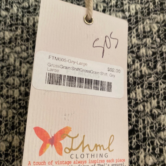 NWT THML Gorgeous GrossGrain dress size Large - Picture 4 of 4